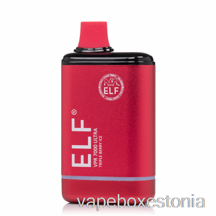 Vape Box Estonia Elf Vpr 7000 Ultra ühekordne Kolmekordne Marjajää